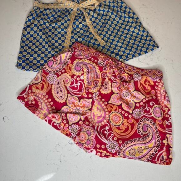 Vera Bradley Pair of Sleep Boxer Pajama Lounge Shorts Sz Small - Picture 2 of 9